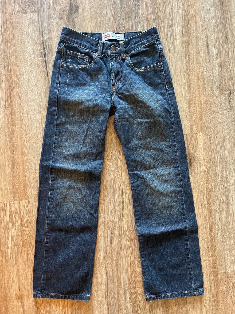 Levi Strauss 569 Loose Straight Jeans Size 12 Slim